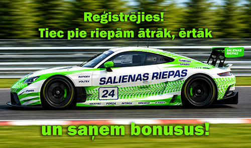 Reģistrējies un saņem bonusus